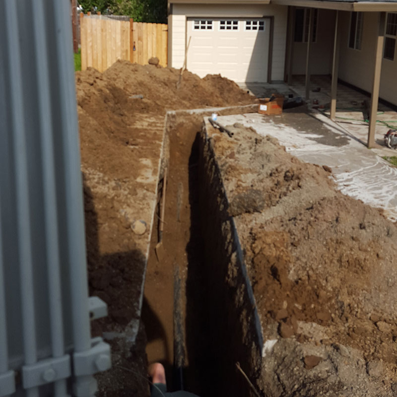 Plumbing Line Installation by TLS Plumbing in Portland OR